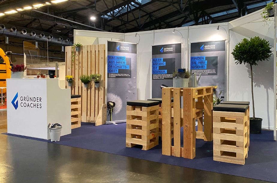 Messestand auf der deGUT 2020, Berlin