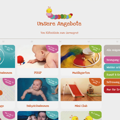 Website mit Alters-Filter